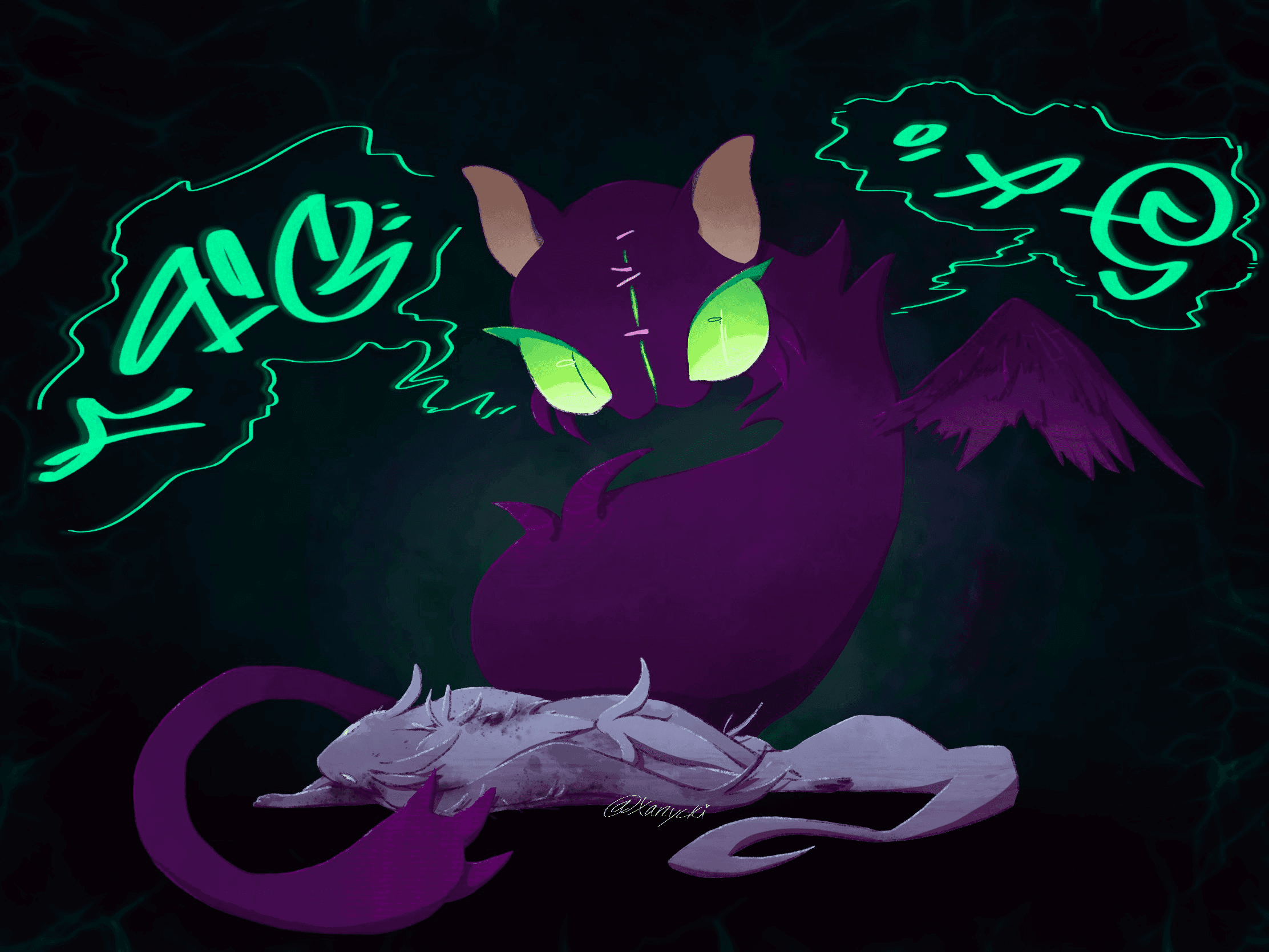 Xanycki's art.